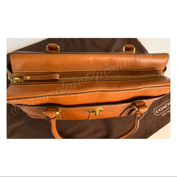 HAMPTON COACH TURNLOCK SATCHEL - Picture 9 of 15